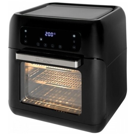 Clatronic FR 3747 H 15kW Black Hot Air Fryer Oven - Versatile Cooking with Powerful Performance!